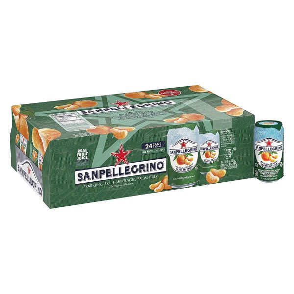 San Pellegrino Clementina Cans - 24X330Ml