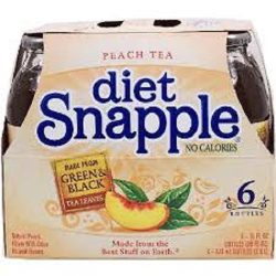 Snapple Diet Peach Tea - 473 ML X 6 pack