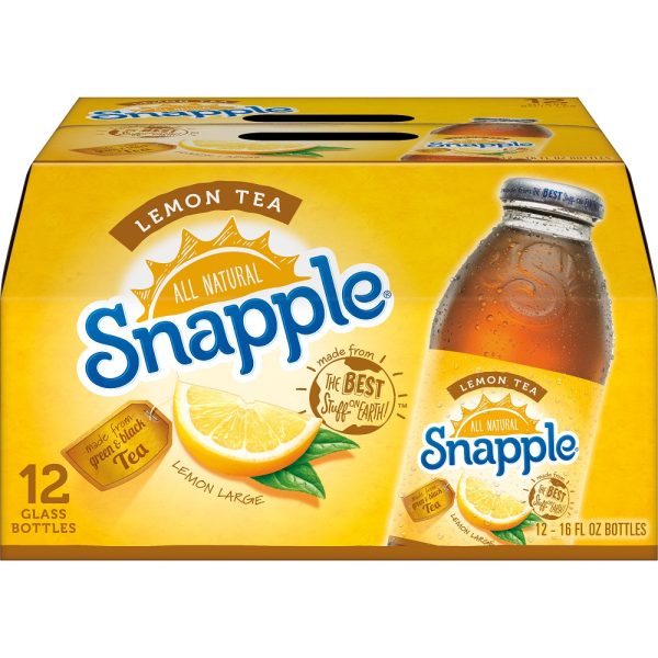 Snapple Lemon Ice Tea - 473 ML X 12 pack
