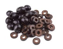 Black Sliced Olives Spanish