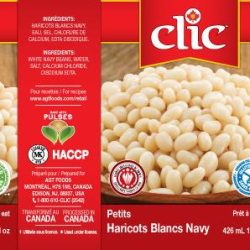 White Navy Beans Canned  - 6x100 oz