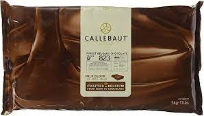 Callebaut Finest Belgian Milk Chocolate Block 823- 11Lb