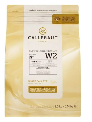 Gold White Chocolate Callets