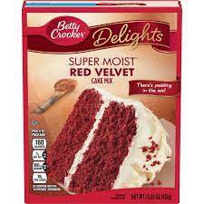 Red Velvet Food Cake Mix (Discontinued)